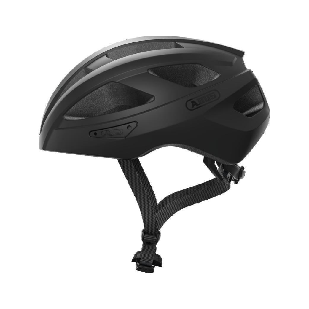 Abus helm macatgoud shiny velvet zwart l 58-62cm afbeelding