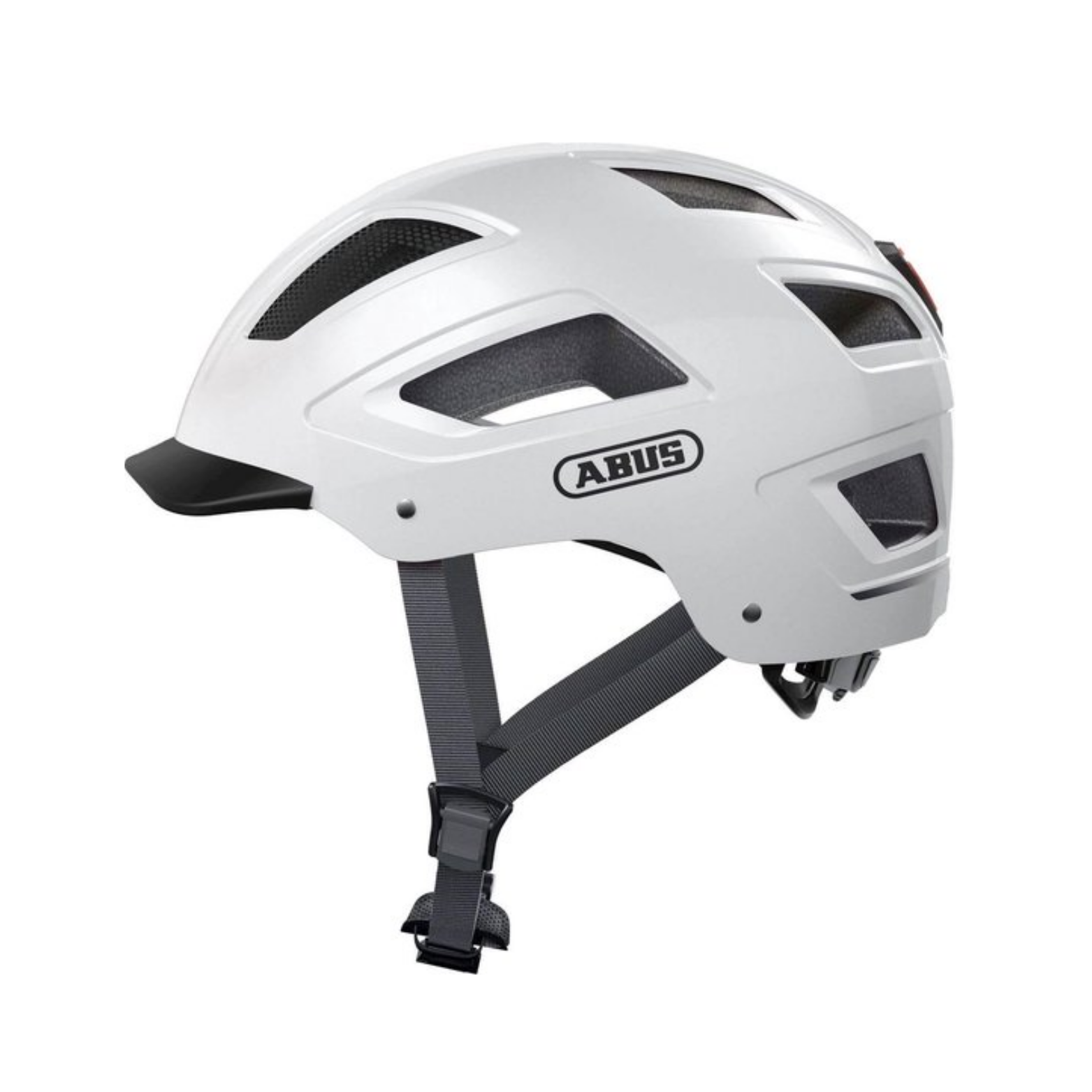 Abus helm hyban 2.0 polar wit l 56-61cm afbeelding
