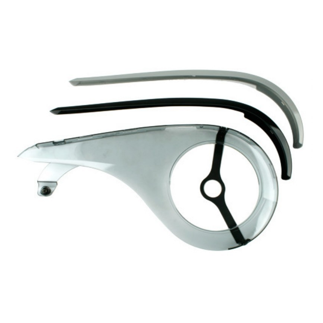 Axa Scope II kettingscherm 44T Grijs/zwart