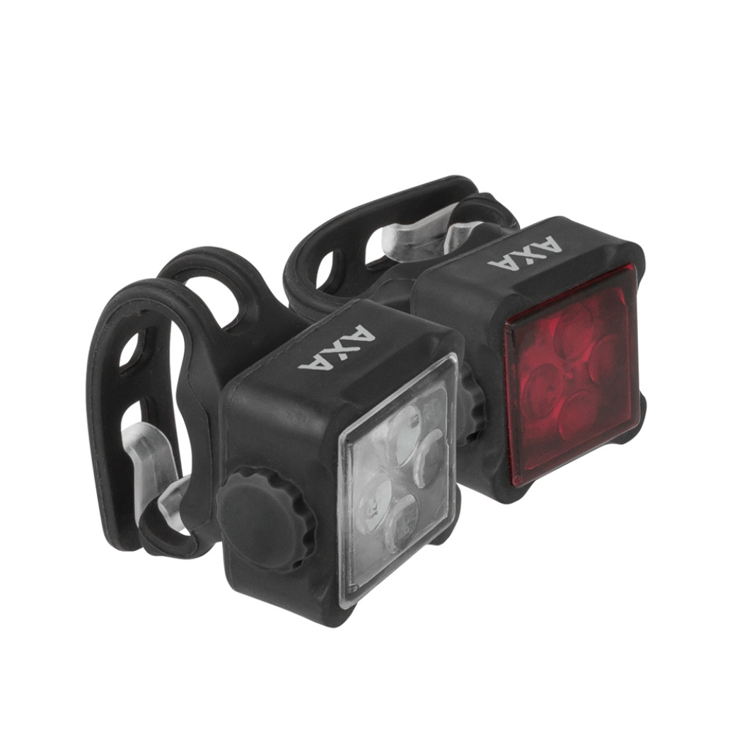 Axa Niteline 44-R verlichtingsset Zwart Batterij