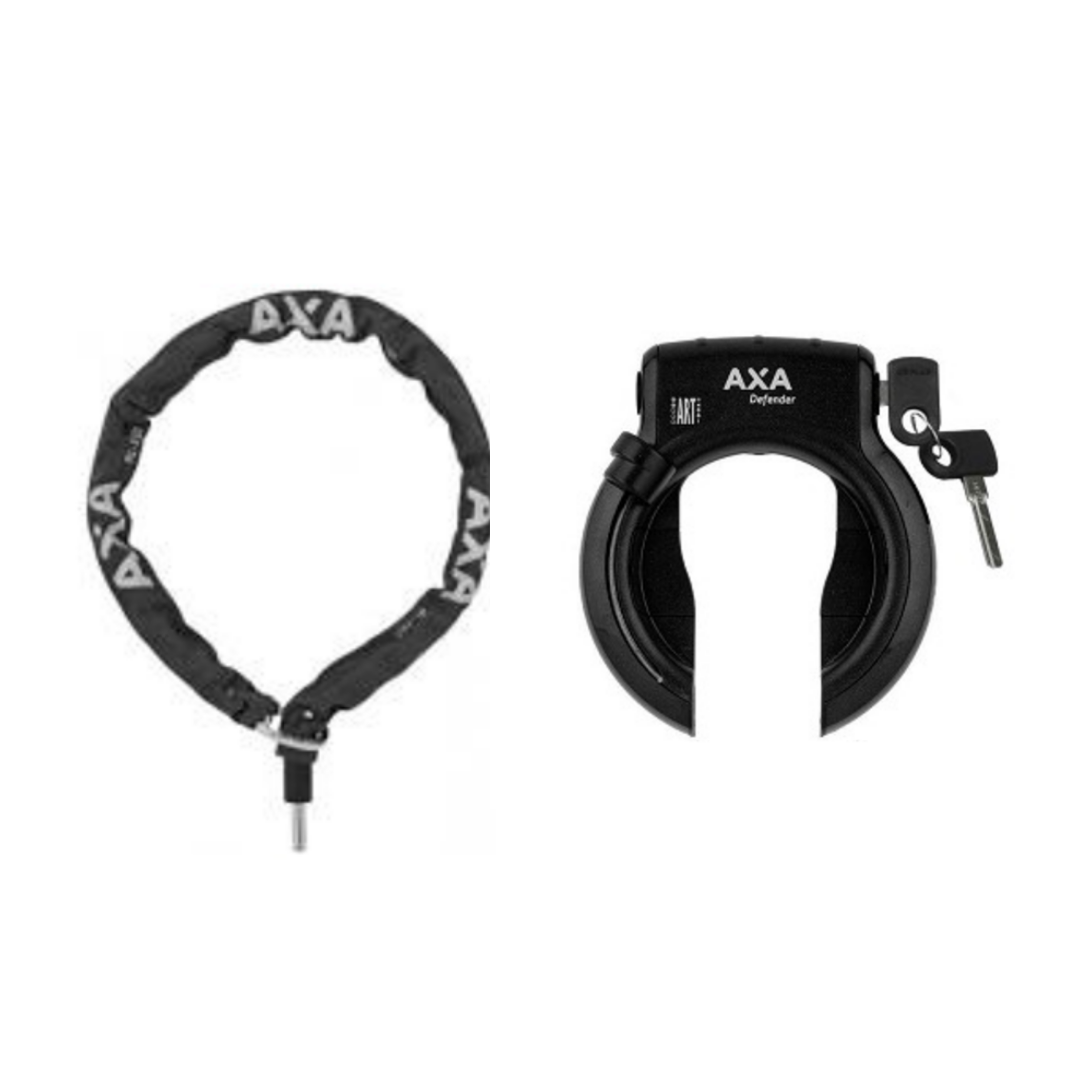 Axa Defender en AXA insteekketting RLC plus 100