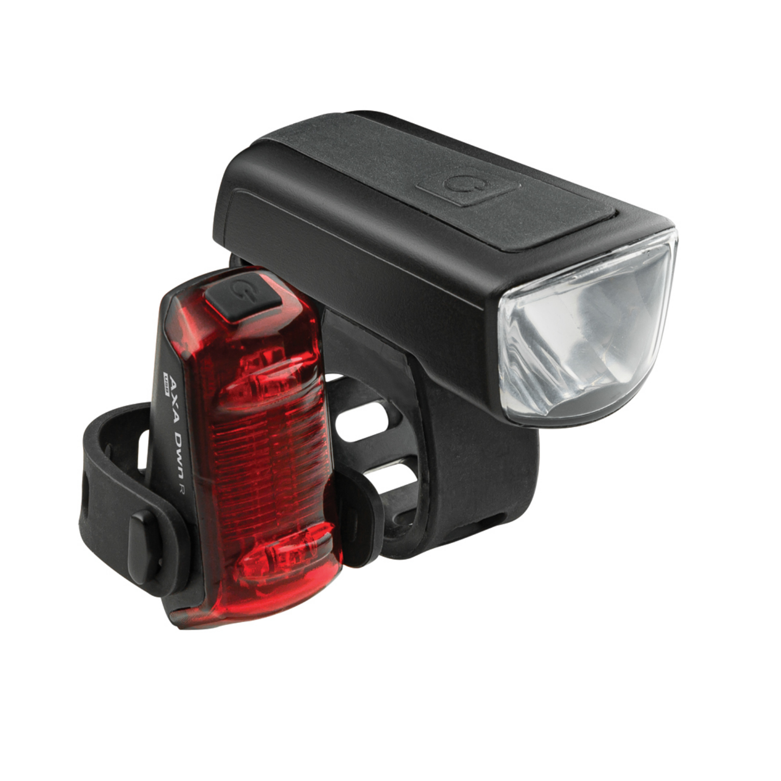 AXA Dwn 50 Lux - LED Fietslampjes Voor en Achter - Fietsverlichting USB Oplaadbaar