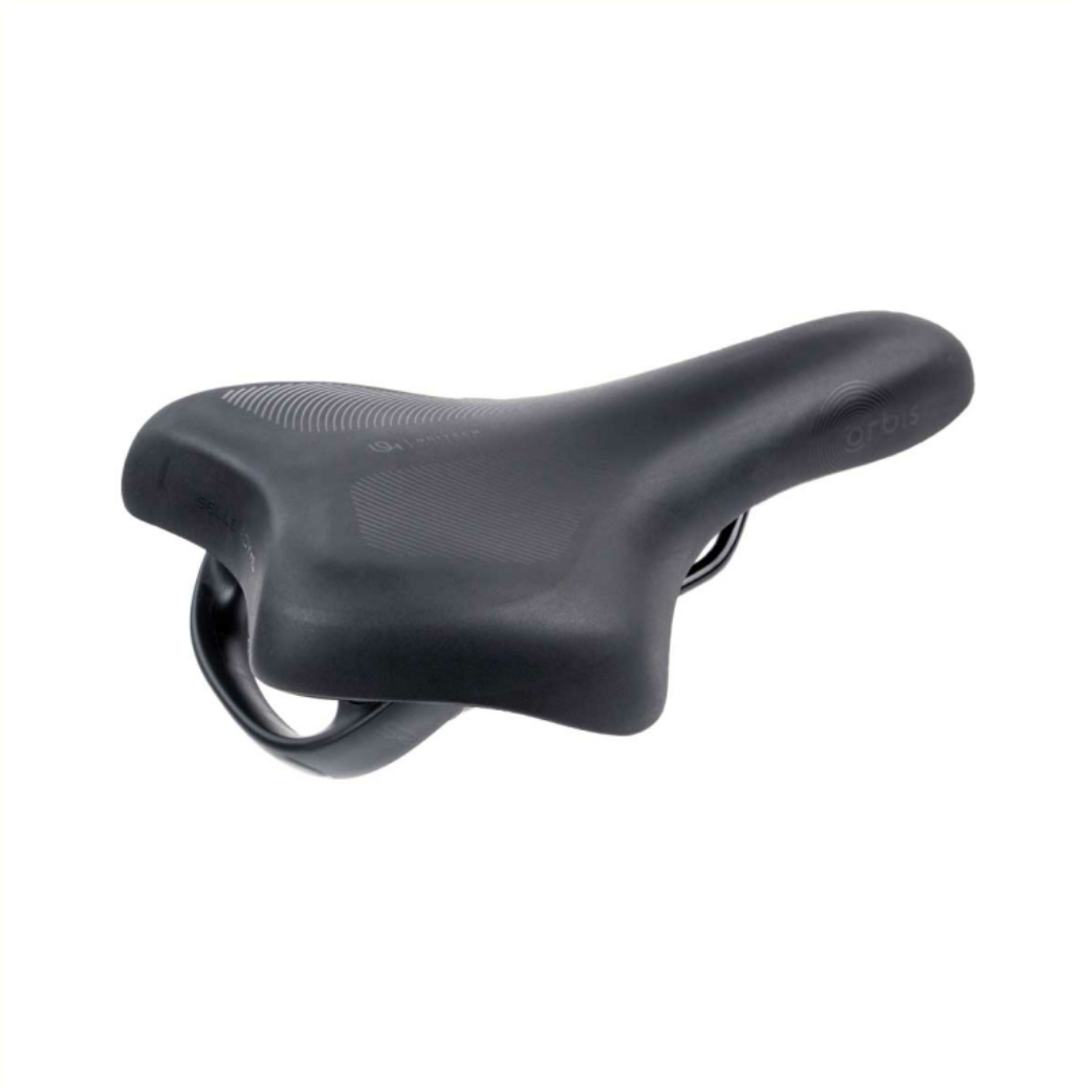 Selle Royal zadel Orbis Cruiser Unisex+ handgreep, zwart Unisex, inclusief strop (hangverpakking)