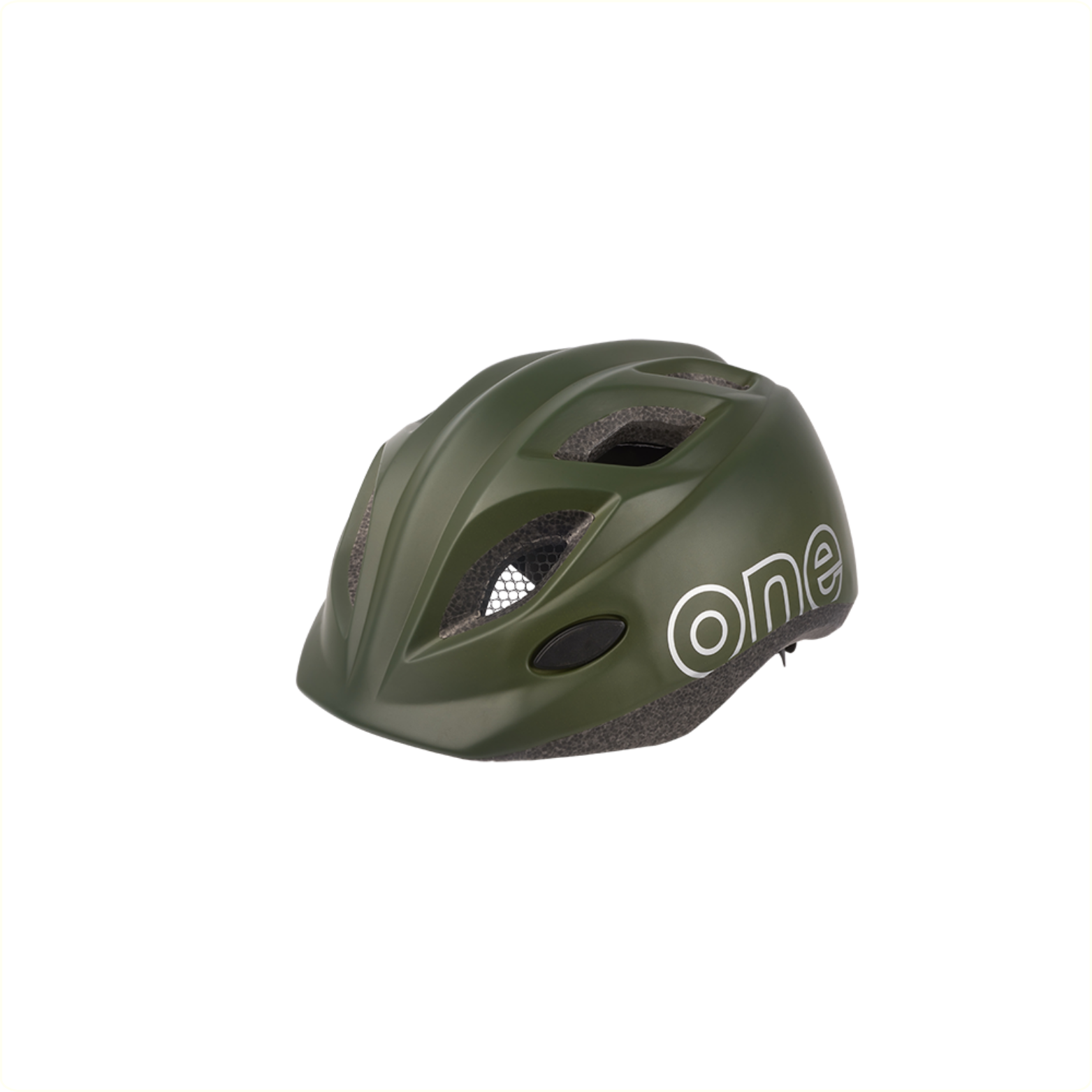 Bobike Kinder helm s 52-56cm one plus olive groen mat