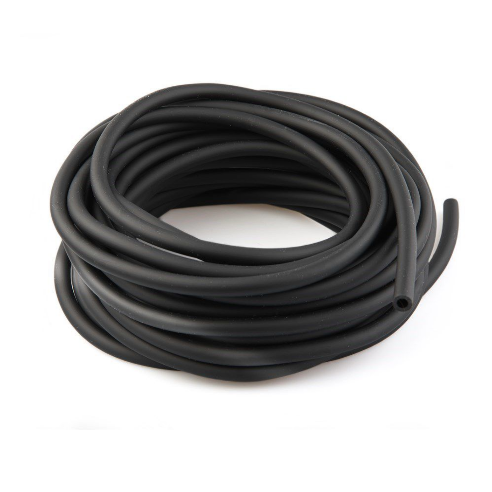 Benzineslang rubber 5x8mm, lengte 10m zwart