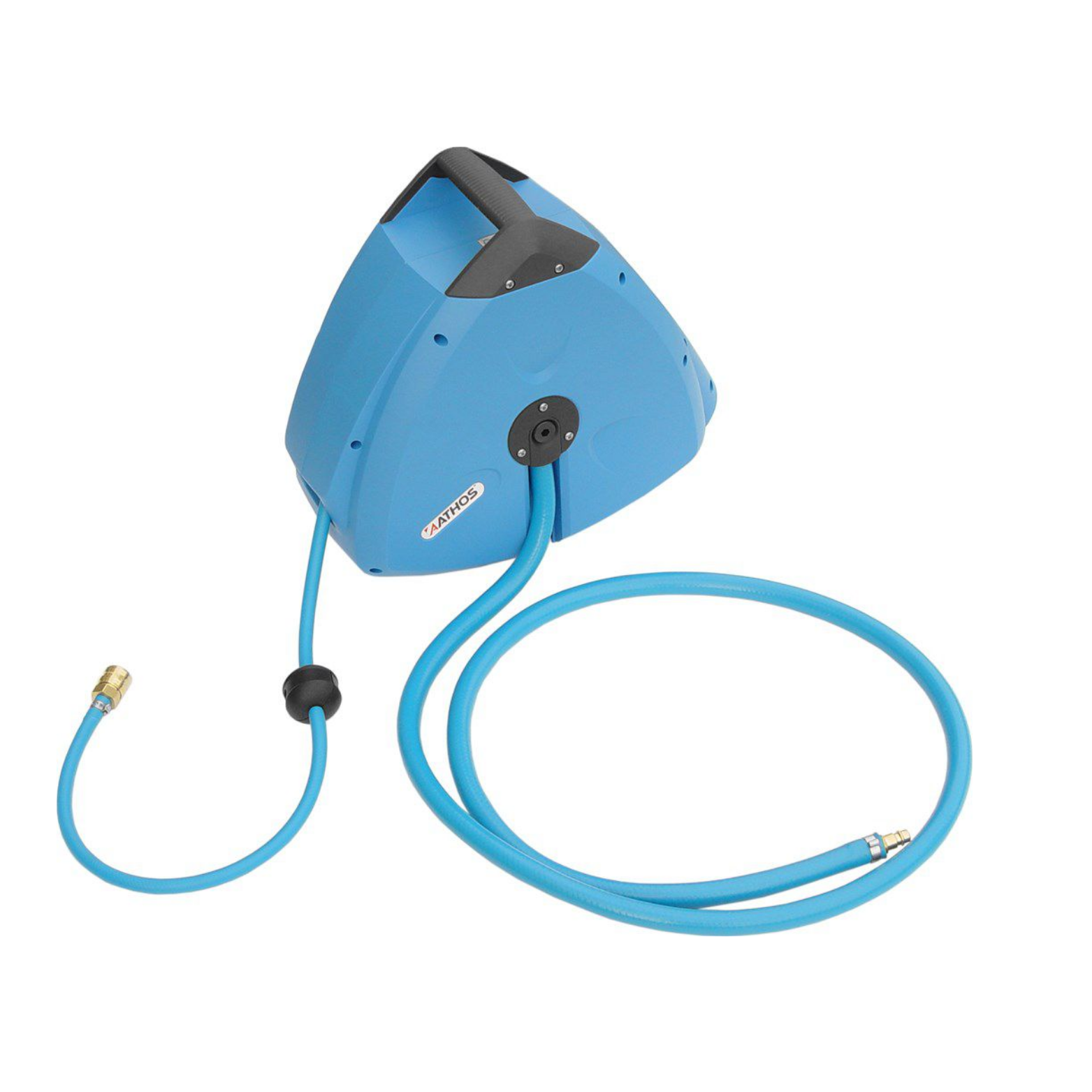 Cyclus luchtdrukhaspel 10m. max 15 bar. muurbevestiging