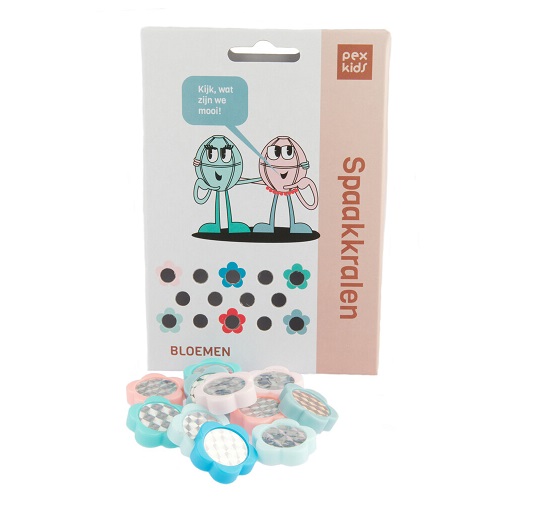 PexKids spaakkralen bloemetjes