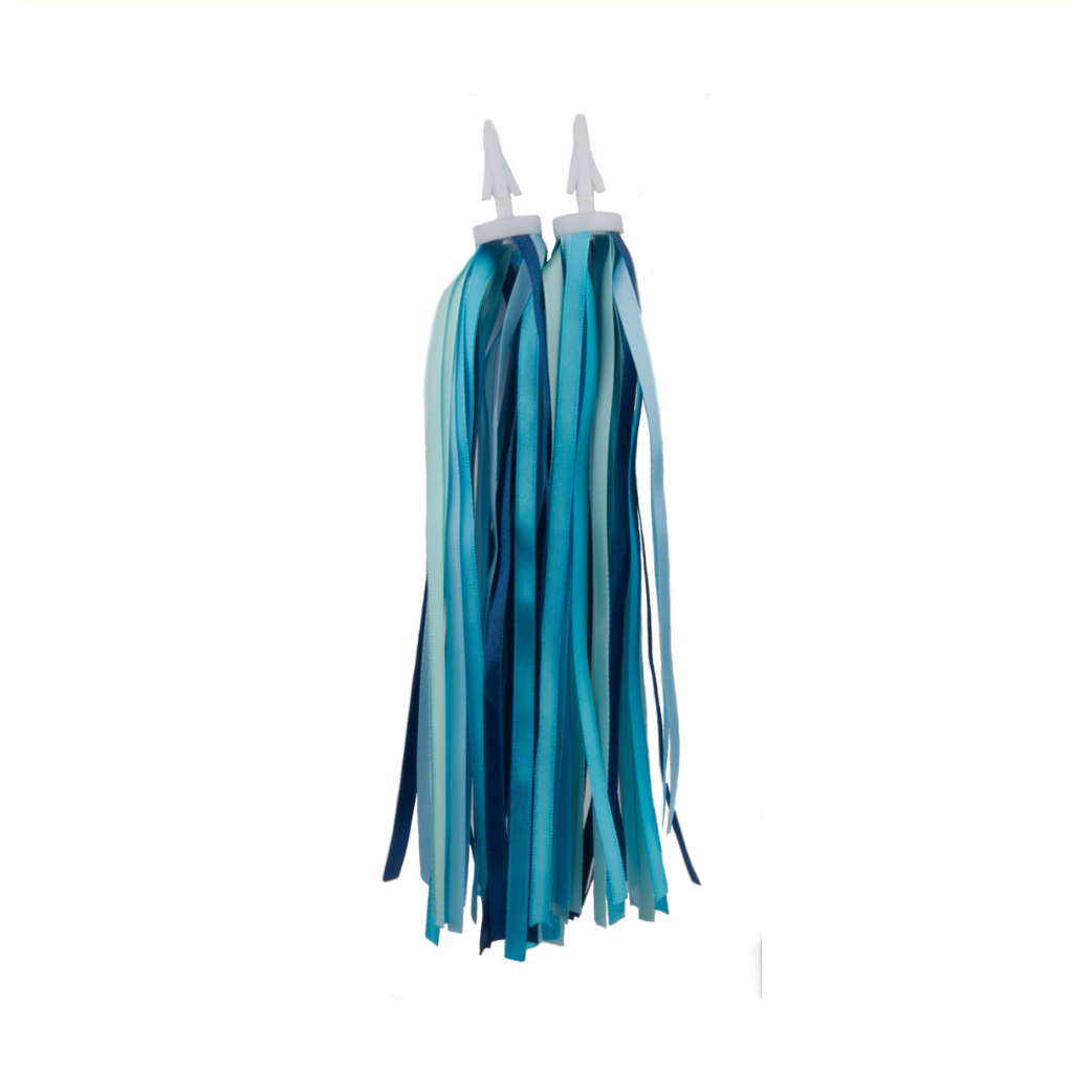 Handvat streamers, Blauw