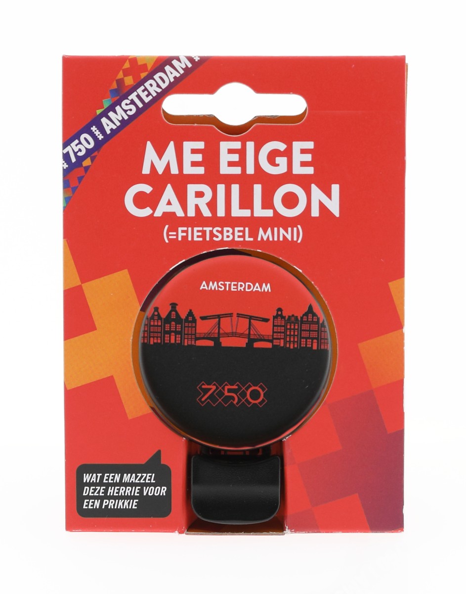 Busch & Muller Bel ding-dong 60mm me eige carillon met silhouet mokum afbeelding