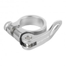 Mirage Zadelpenklem met snelspanner 31.8mm, zilver (hangverpakking) afbeelding