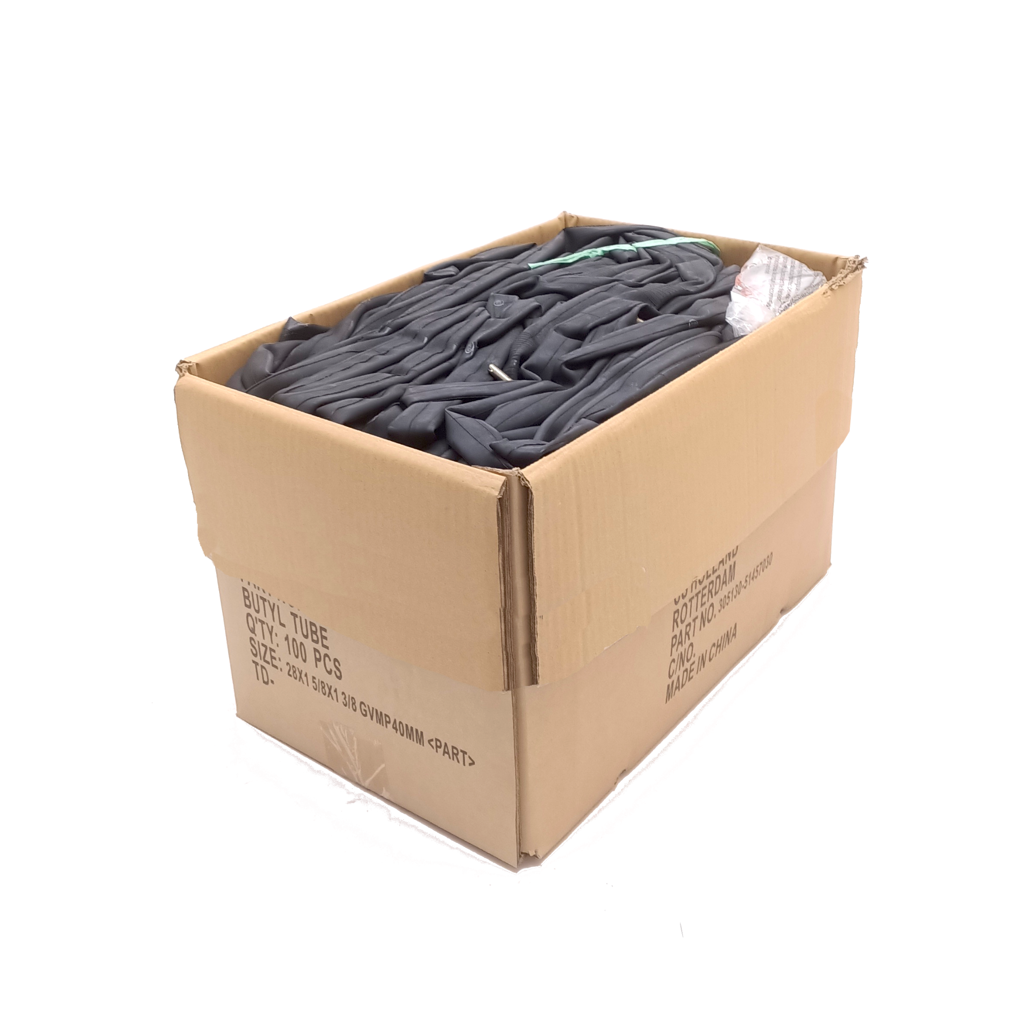 CST Binnenband 28x1 5/8x1 3/8 ETRTO 28/47-622, werkplaatsverpakking  per 100. eerste montage, Ventiel: Dunlop Blitz/Holland 40mm