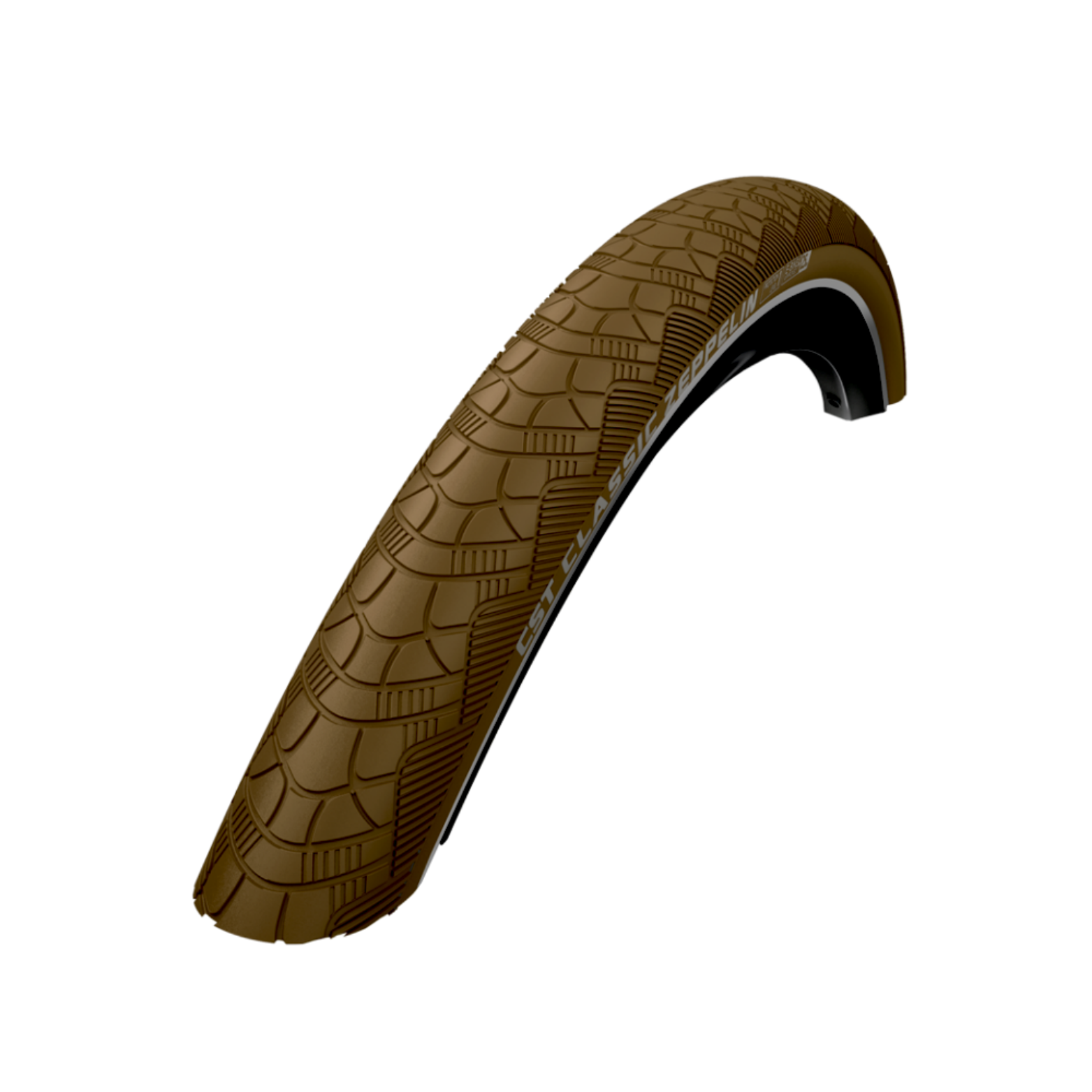 buitenband Zeppelin 28 x 1.75 (47-622) rubber bruin buitenband Zeppelin 28 x 1.75 (47-622) rubber bruin