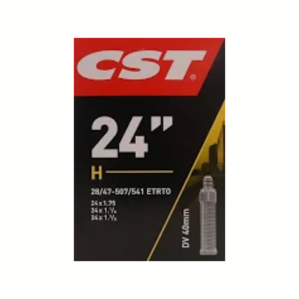 CST Binnenband 24x1.75 -2.25 24x1 1/8 24x1 3/8 ETRTO 28/47-507/541 Combi, Ventiel: Dunlop Blitz/Holland 40mm