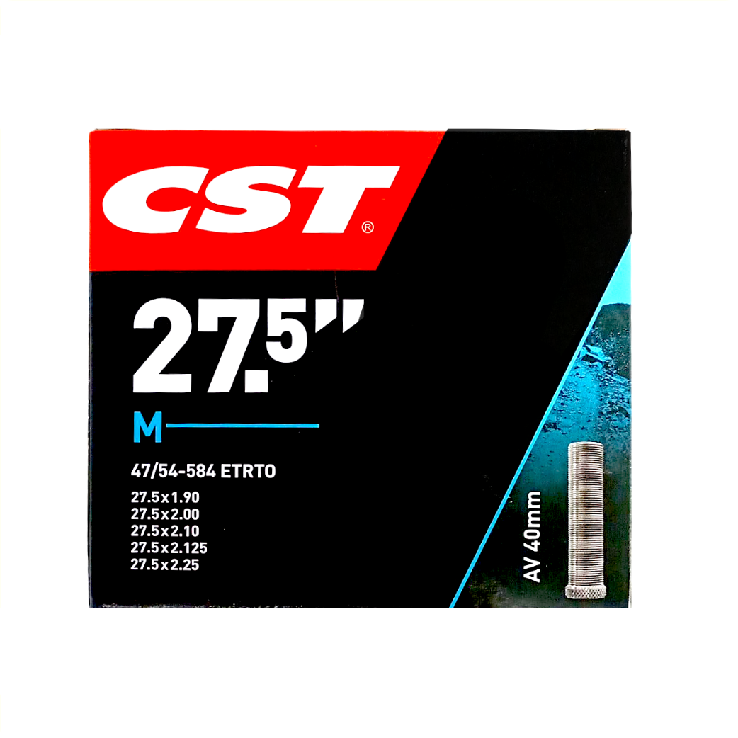 CST  Binnenbanden 27.5x1.90 -27.5x2.25  ETRTO 47/54--584 Ventiel 40mm: Auto/Sclaverand