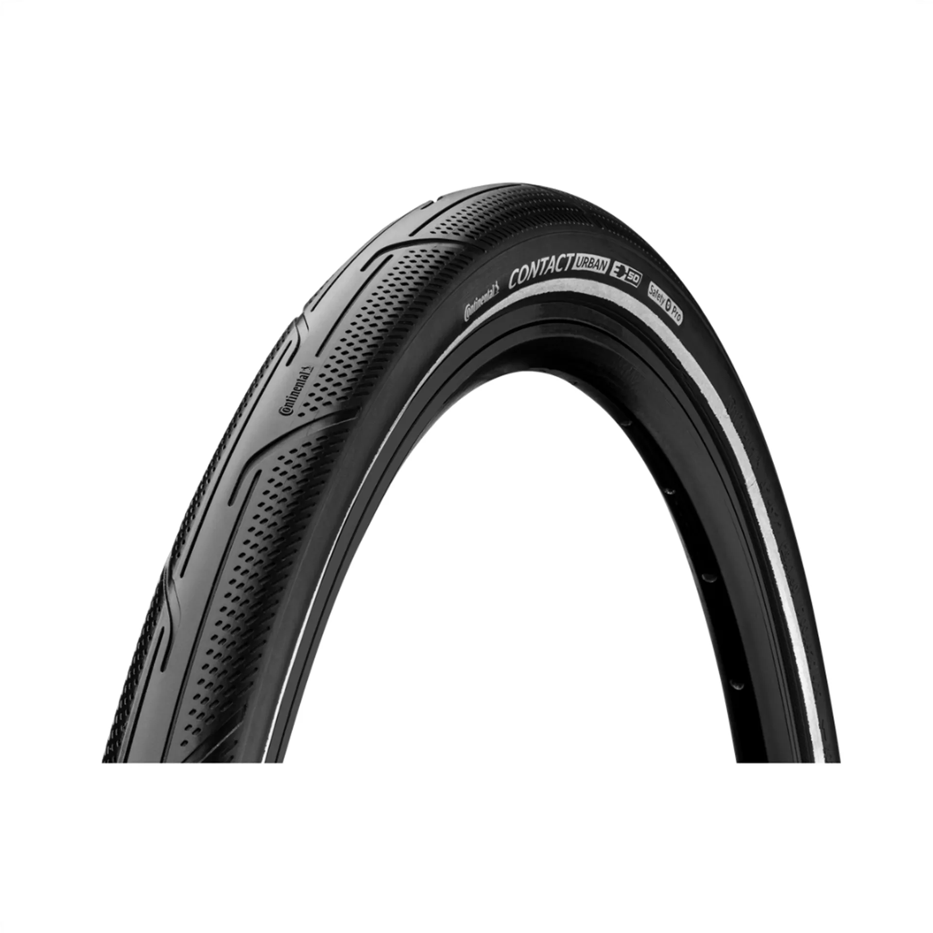Continental Contact Urban buitenband, Zwart met reflectie, 28x1 5/8x1 1/8, ETRTO 28-622