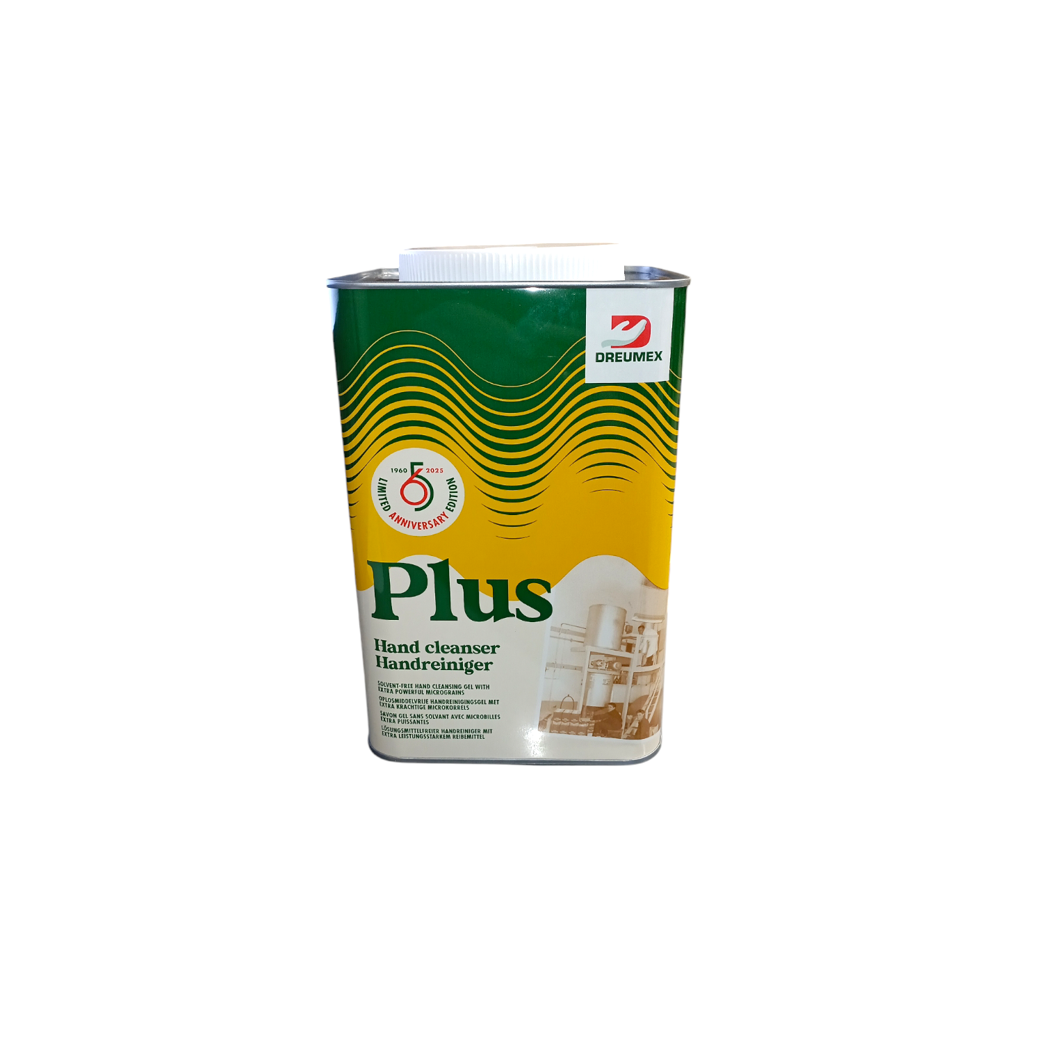 Dreumex Zeep blik geel 4.5ltr plus afbeelding