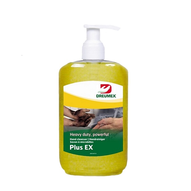 Dr Eumex zeep geel plus 500gr. flacon met pomp afbeelding