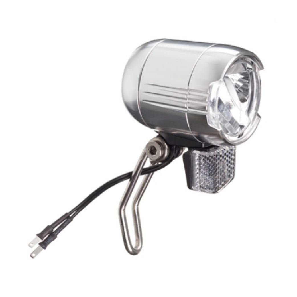 koplamp e-bike led 6-48V zilver