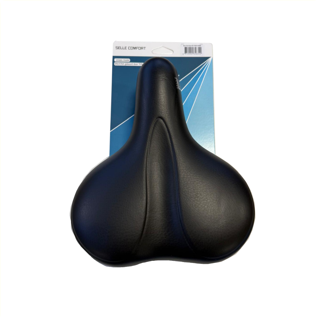 Selle Comfort zadel E-Bike Soft zwart, zonder strop.