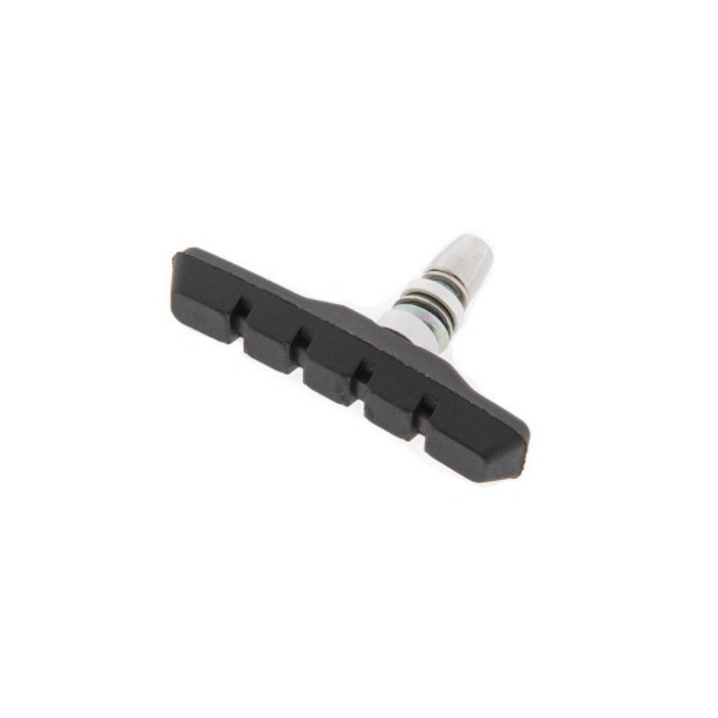 Rabe Remblokken Rb-111 V-brake 72 Mm Rubber/staal Zwart 2 Stuks