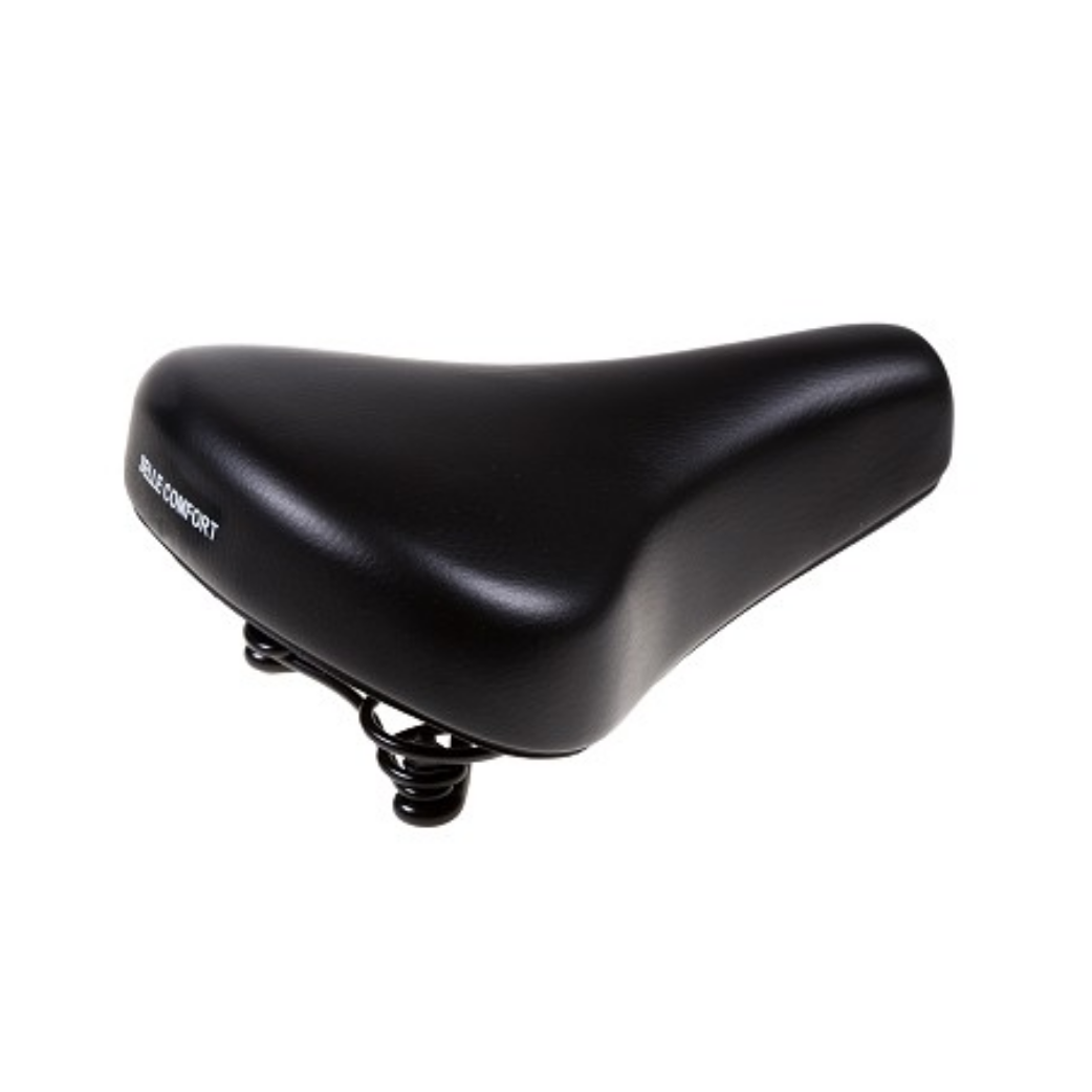 Selle Comfort zadel city foam, vacuum gesealed, met strop afbeelding