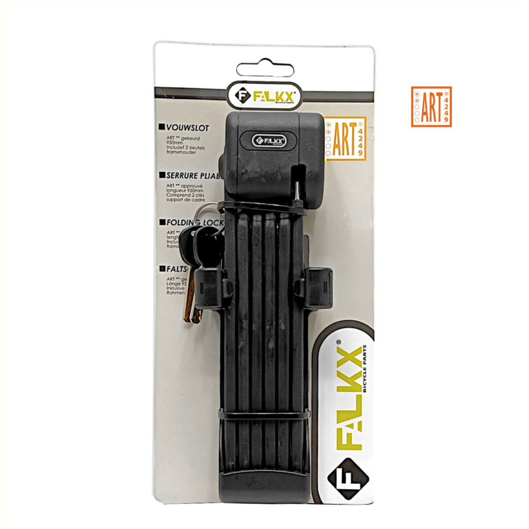 Falkx muscle 95 vouwslot zwart art** afbeelding
