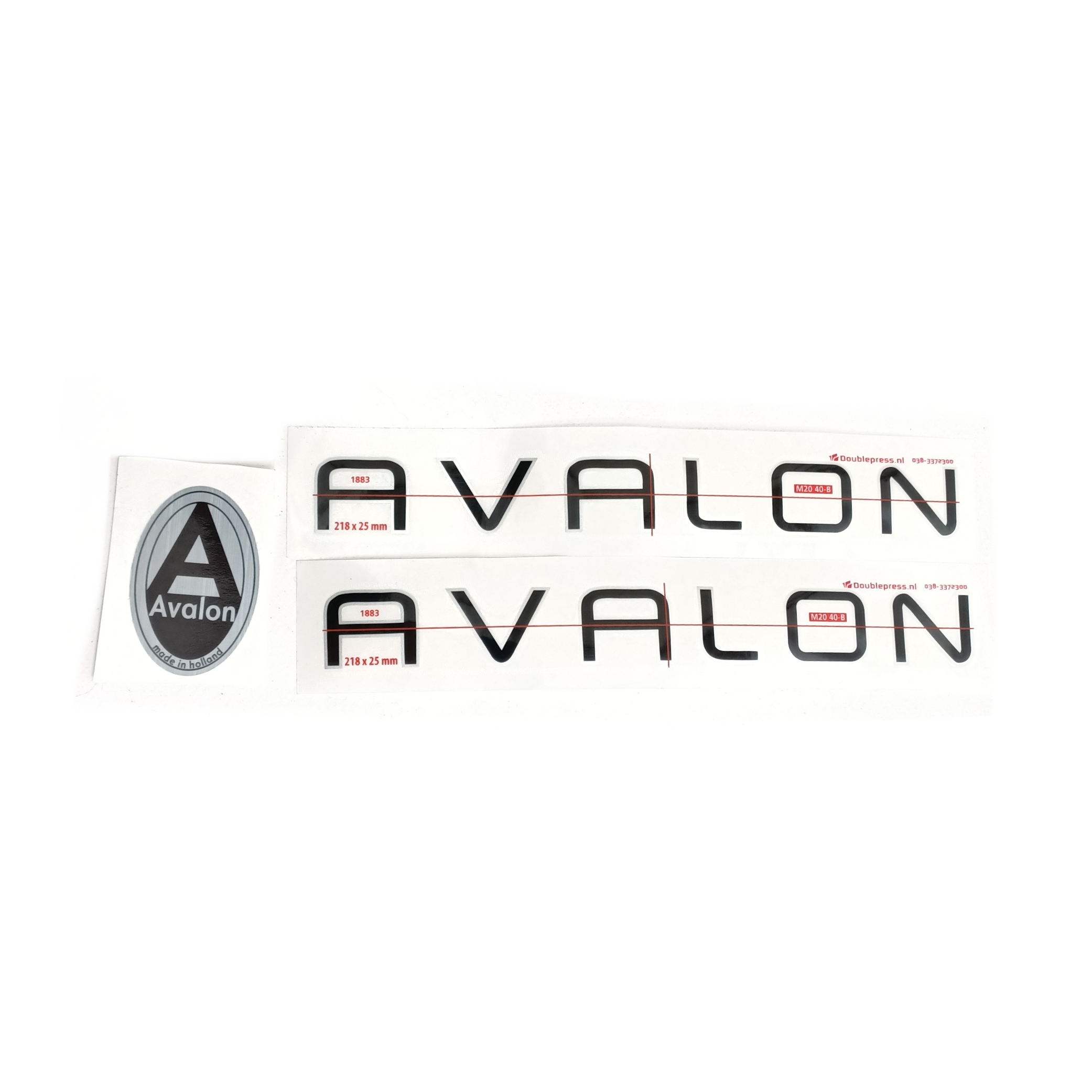 set Avalon onderbuis- en balhoofdbuistransfers.