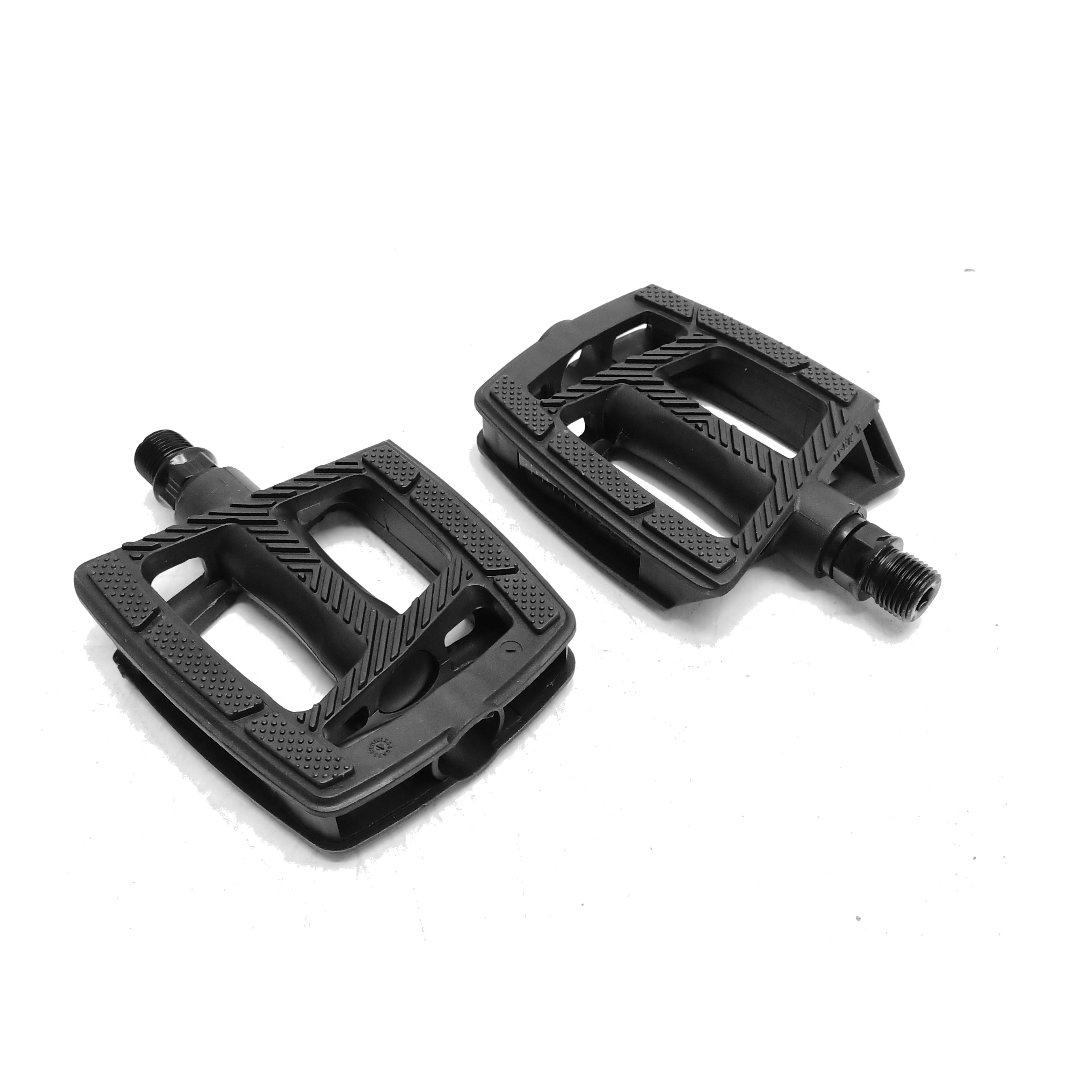 Falkx wide pedalen 9/16". kunststof huis, anti-slip.