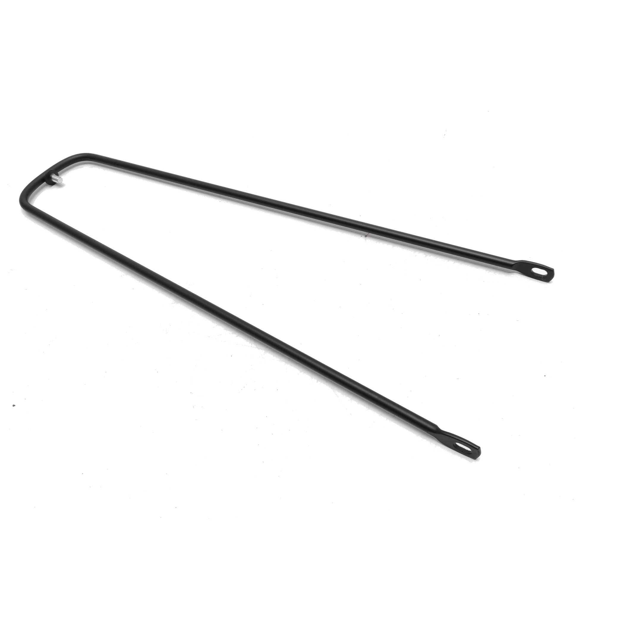 Spatbordstang matzwart 50mm breed, 350mm lang. montage M5 boutje per 2 stuks