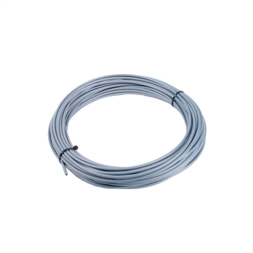 FALKX Buitenkabel Versnelling 5mm, zilver, met binnenvoering. 50M op rol