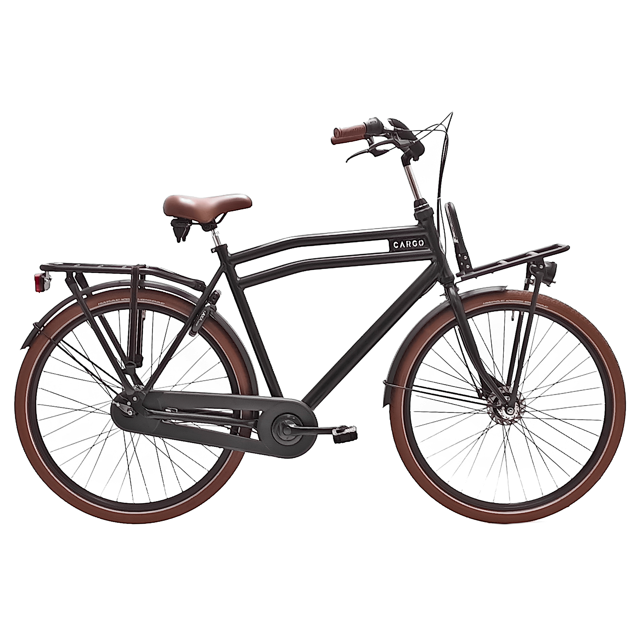 Avalon Cargo HEREN 53cm R-brake Alu N3 mat-zwart