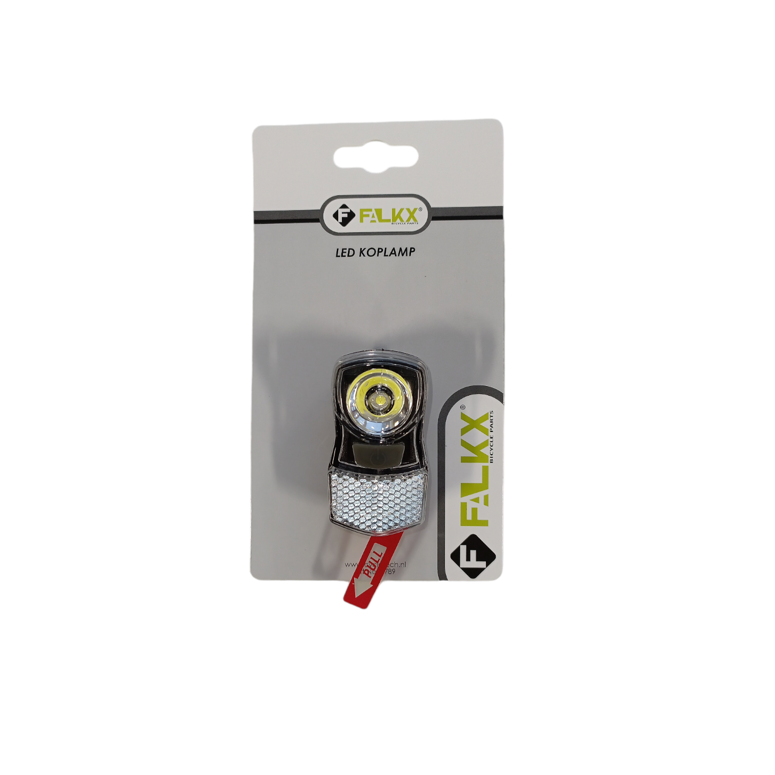 Falkx led koplamp incl. batterijen (hangverpakking) afbeelding