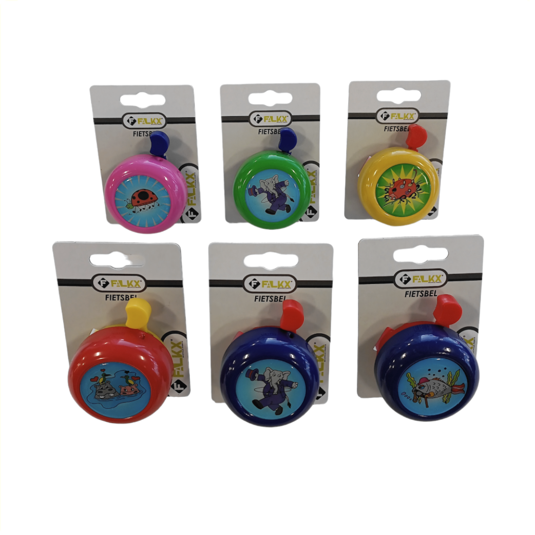 Falkx FALKX bel kind staal met prints, Diameter 54mm