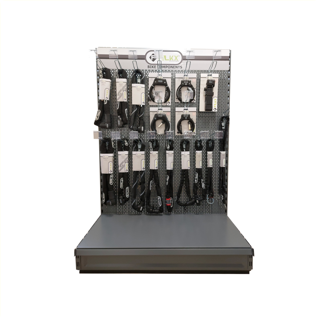 Falkx Gondela met assortiment sloten 100cm