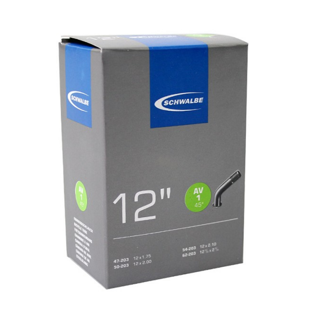 Schwalbe binnenband 12x1/2x1.75 ETRTO 47/62-203, Schräder/auto AV1
