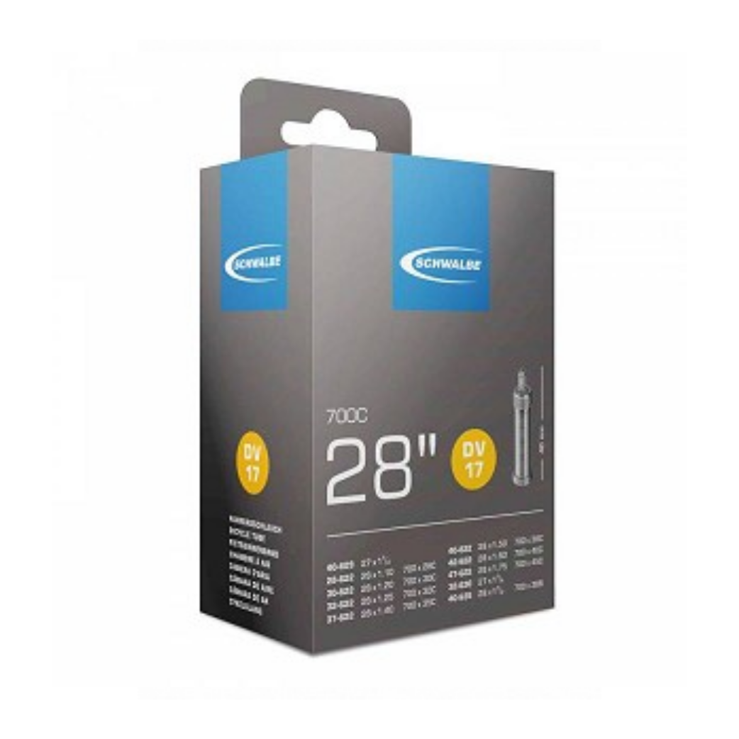 Schwalbe binnenband 28x1 5/8x1 3/8, ETRTO 37/47-622, Dunlop Blitz/Holland DV17 40mm