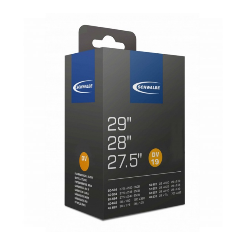 Schwalbe binnenband breed 28x1.50-2.35, ETRTO 40/62-622/635, Dunlop Blitz/Holland DV19 40mm