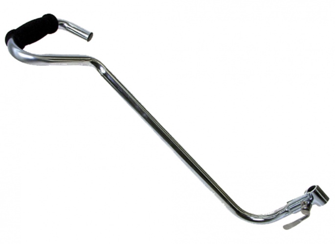 duwstang fietstrainer 67 cm staal zwart duwstang fietstrainer 67 cm staal zwart