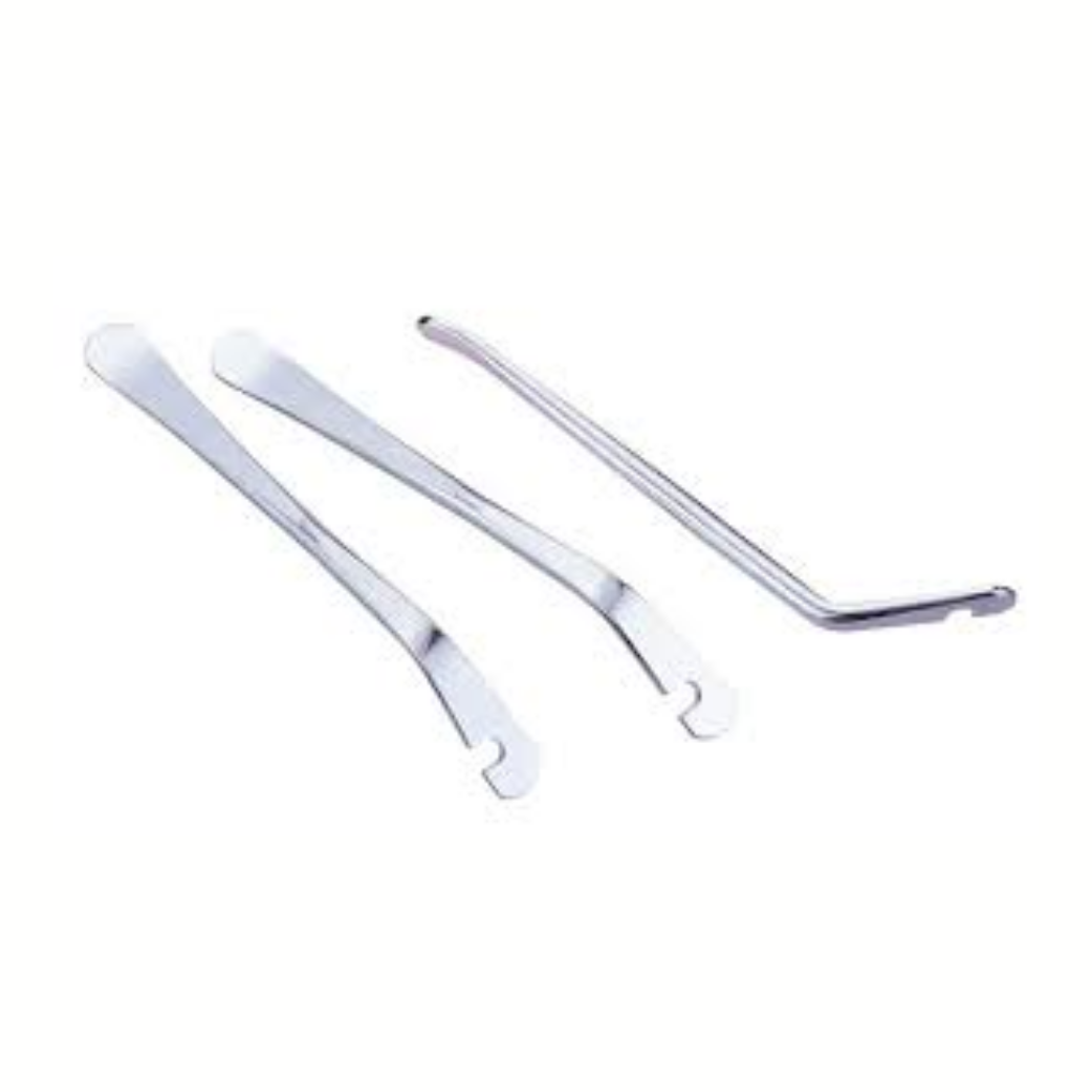 Lifu Bandenlichter staal per 3