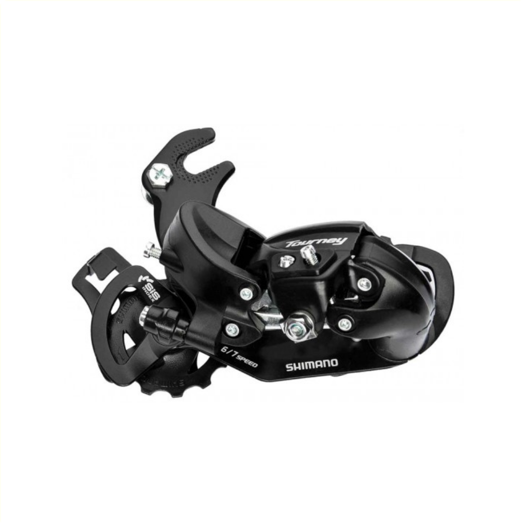 Shimano Tourney TX35 achterderailleur, 6/7-speed met haak (B-Type)