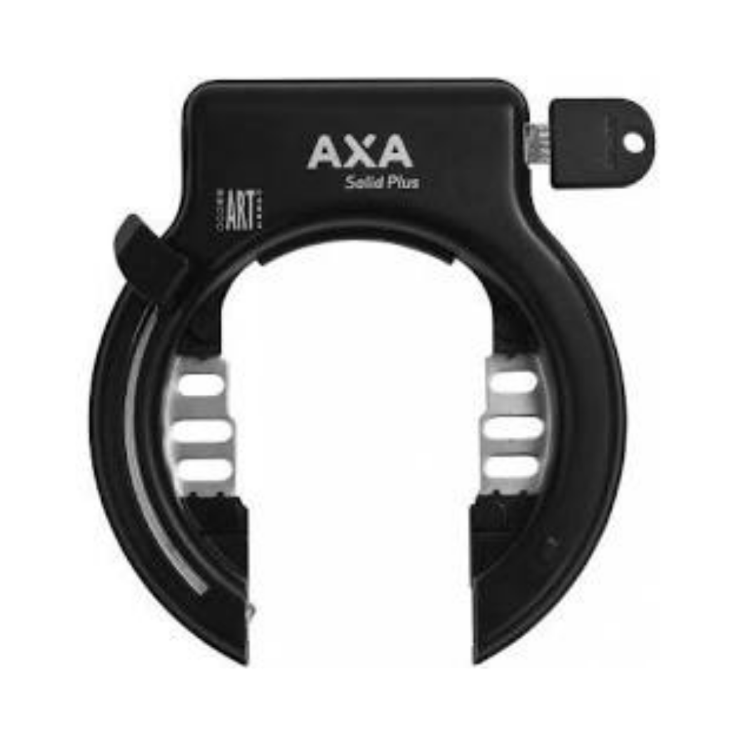 Axa Fe2001c solid+ ringslot 58mm art** zwart