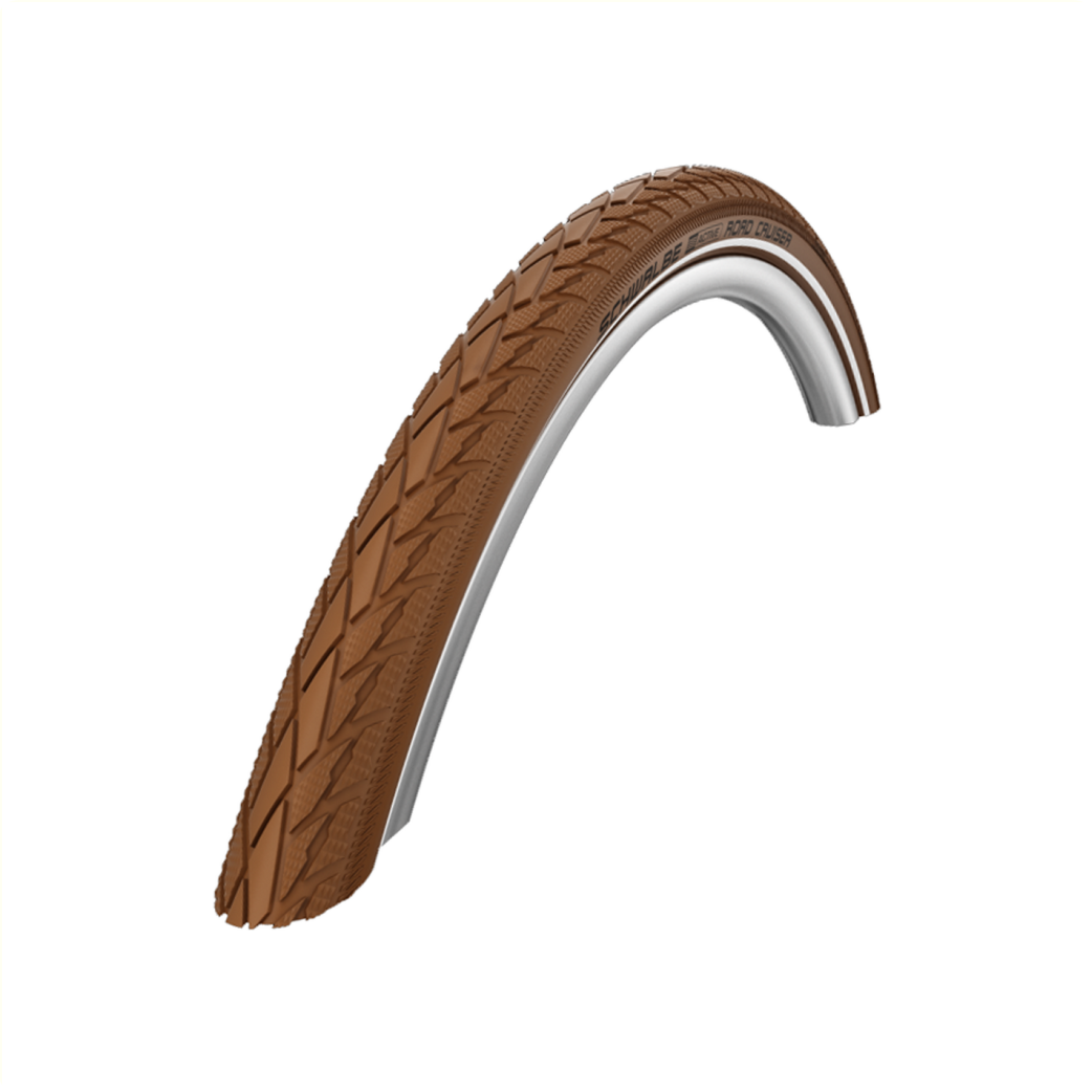 Schwalbe Road Cruiser (K-guard), bruin met reflectie, 28x1,60 ETRTO 42-622