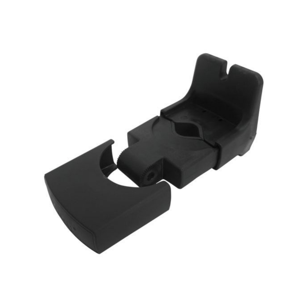 mini fietszitje Slim Fit adapter zwart kunststof mini fietszitje Slim Fit adapter zwart kunststof