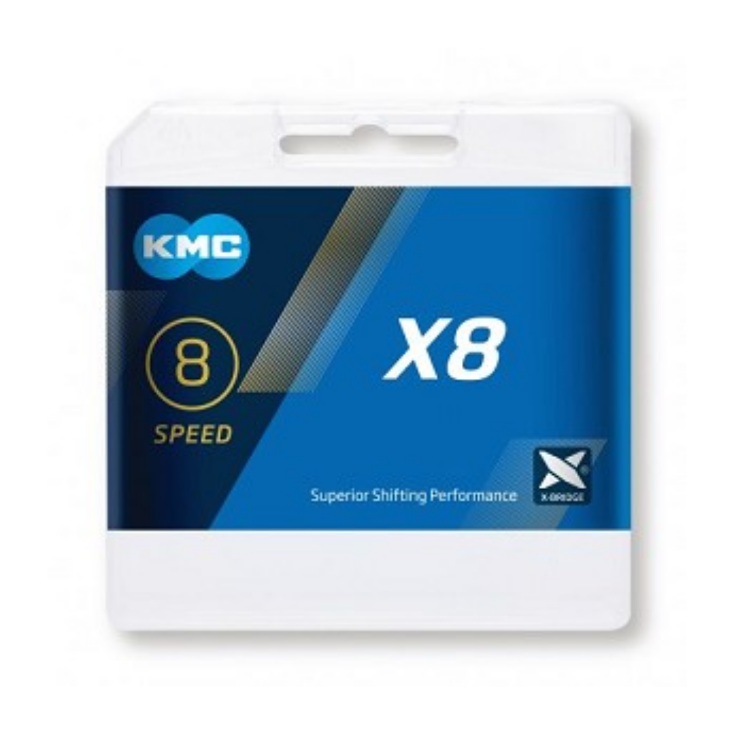 KMC X8 ketting smal 1/2x3/32, 8-speed
