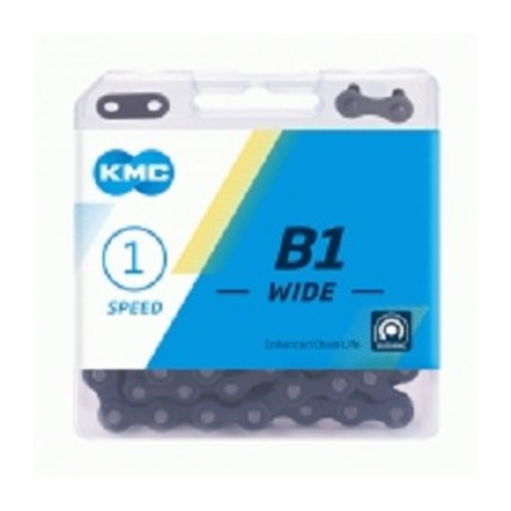 ketting B1 breed 1/2 x 1/8 inch 112S single speed zwart ketting B1 breed 1/2 x 1/8 inch 112S single speed zwart