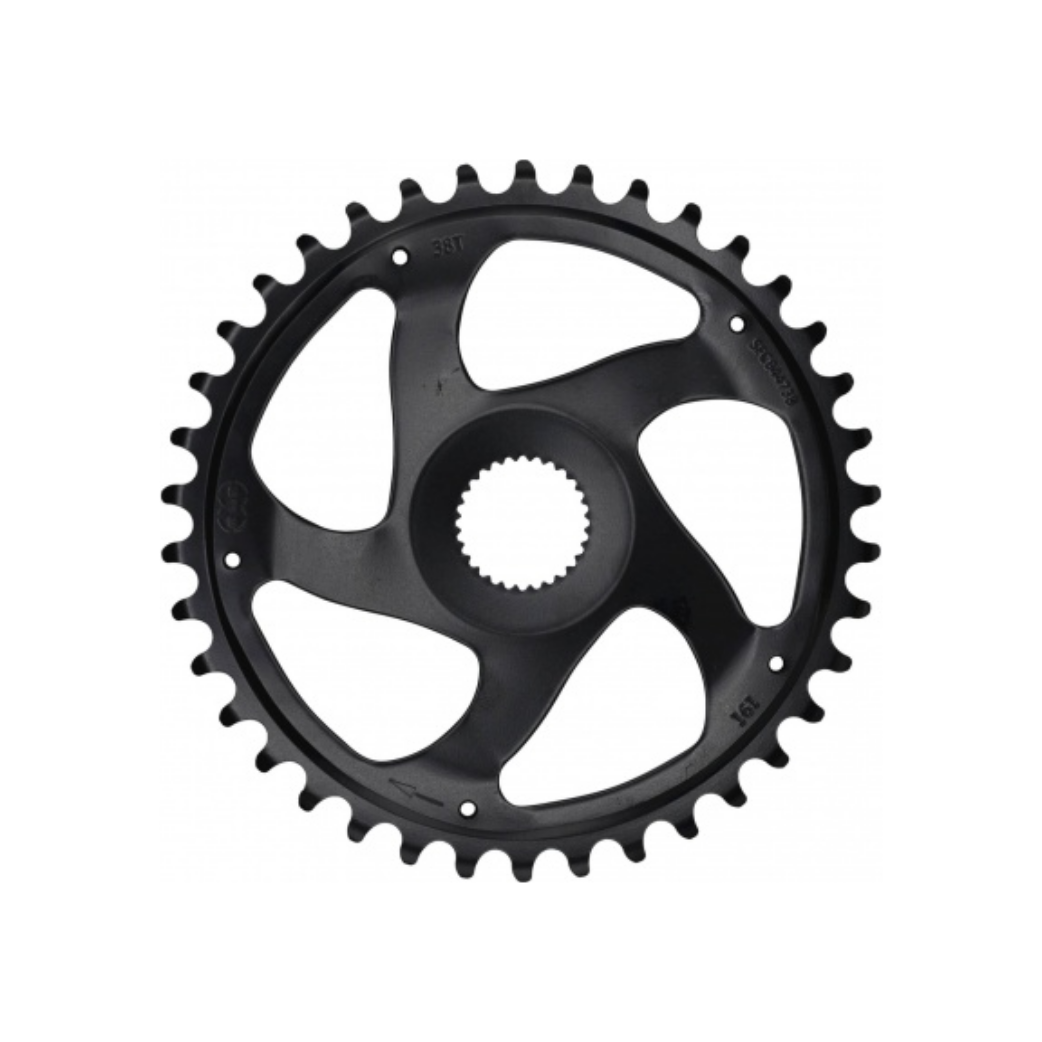 Kmc bosch gen 4 chainring 38t zwart afbeelding