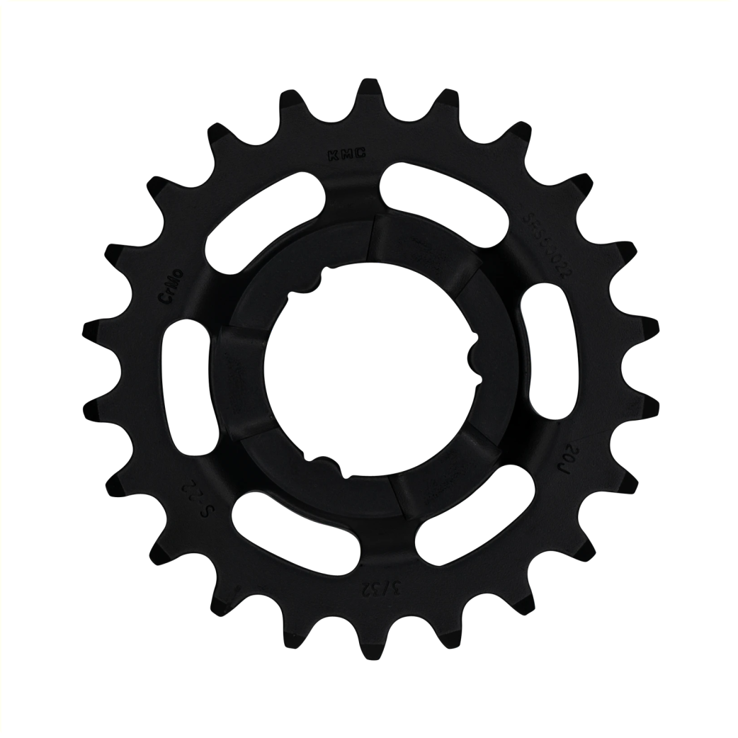 KMC tandwiel 22t shimano 3/32 zwart afbeelding