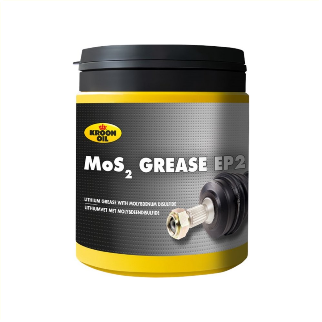 Kroon-Oil MOS2 Grease EP 2, Multipurpose Lithium vet. Pot 600 gram
