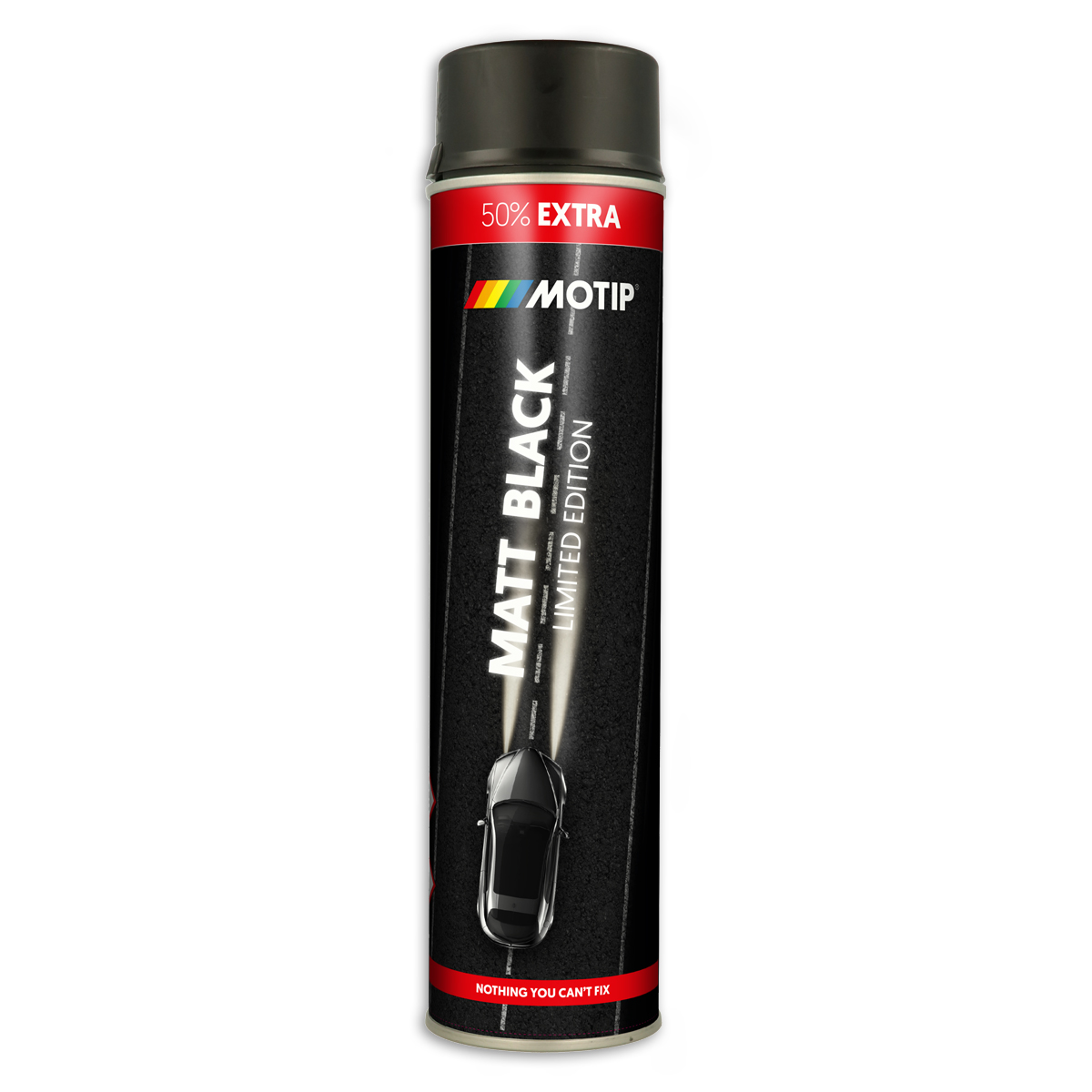 Motip lak - mat - zwart - Limited Edition - 600 ml
