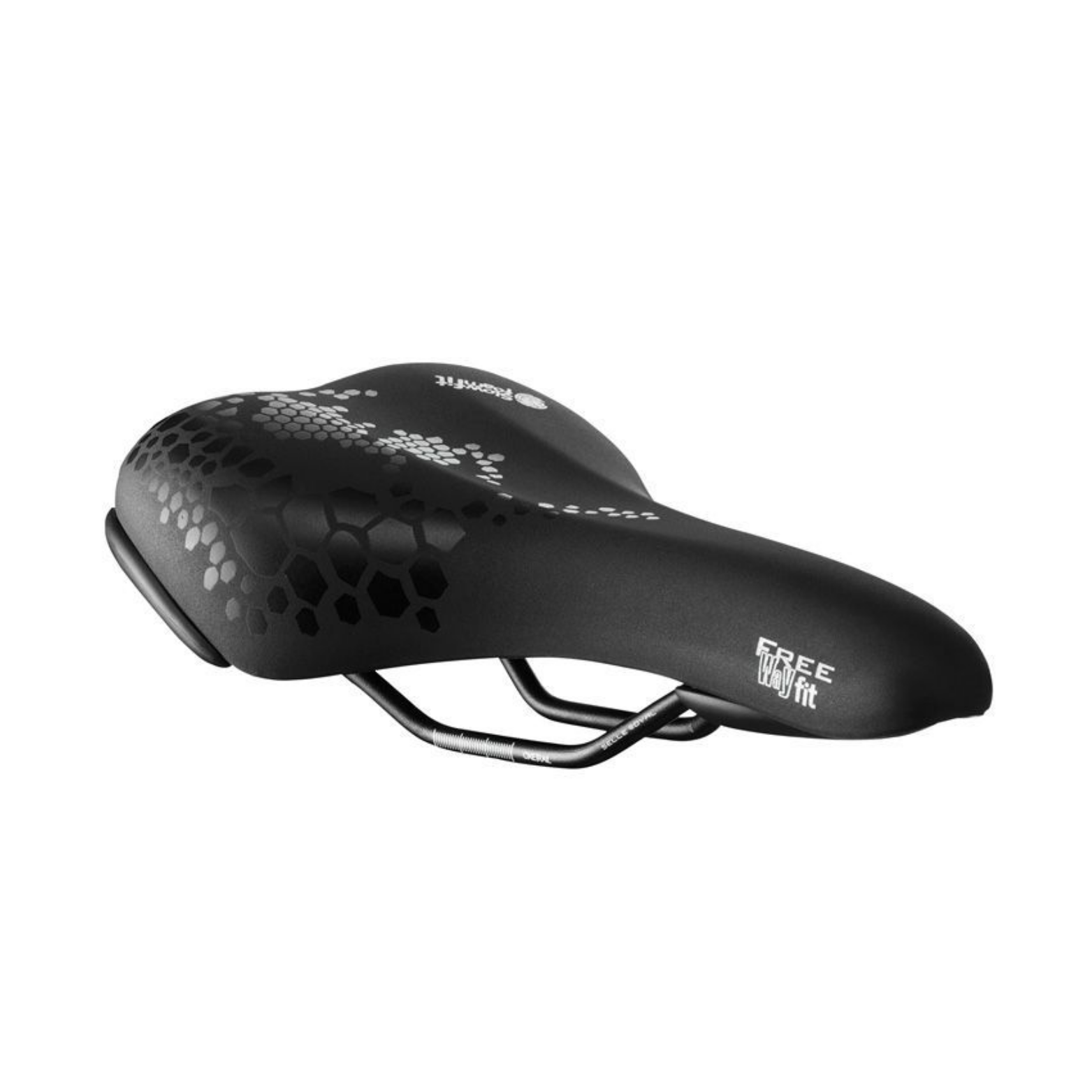 zadel Freeway Fit Athletic 280 x 158 mm unisex zwart zadel Freeway Fit Athletic 280 x 158 mm unisex zwart
